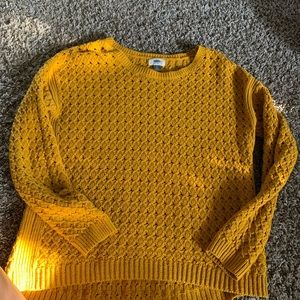 Yellow Gap Sweater